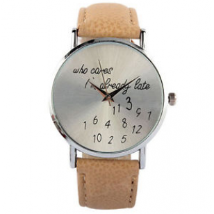 Horloge-Who-Cares-Beige