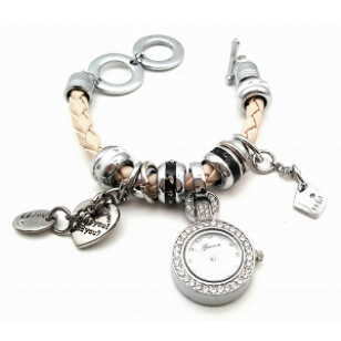 Horloge Armband Geneva Beige