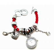 Horloge Armband Geneva Rood