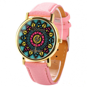 Horloge Kompas Geneva roze