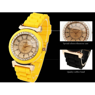 Horloge Luxe Geneva Zwart