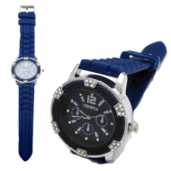 Horloge Geneva Donkerblauw