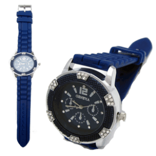 Horloge Geneva Donkerblauw