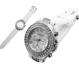 Horloge Geneva Strass #4