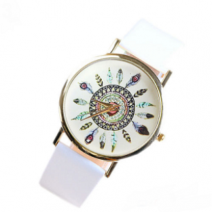 Horloge Dreamcatcher wit