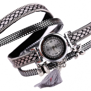 Horloge-wikkel-Grijs-55