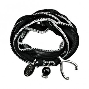 Rakhi Licorice black silver Jozemiek