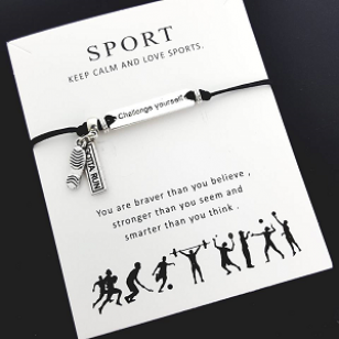 Armband Kado kaart Hardlopen