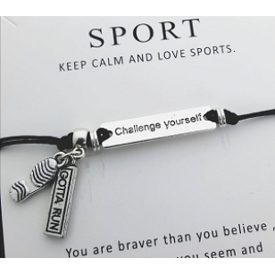 Armband Kado kaart Hardlopen
