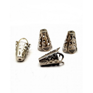 Kapje voor kralen - Metaal nikkel  