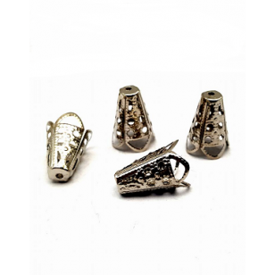 Kapje voor kralen - Metaal nikkel Kapje voor kralen - Metaal nikkel