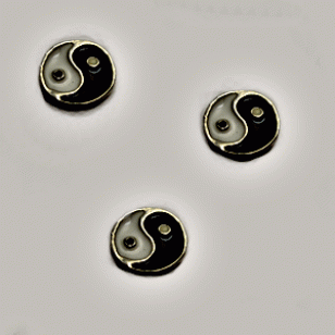 Floating Charm Yin Yang