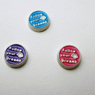Follow your dreams - Lockets charms