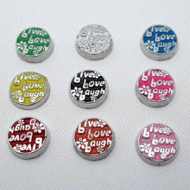Live love laugh - Lockets charms