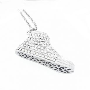 Ketting Sportschoen bezet Swarovski