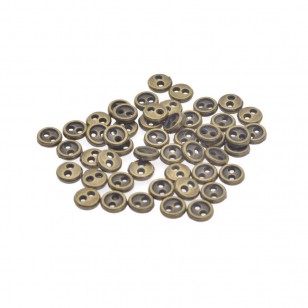 Knoop-5mm-Brons/zilver/goud