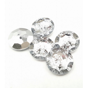 Crystal Knoop Facet 25mm
