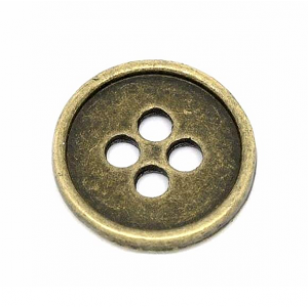 Knoop-Brons-4gaten-12mm