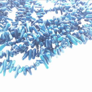 Kralen-Chips-Coral-Blauw