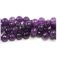 Kralen-Paars-Agate-10mm-Facet