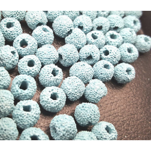 Kraal Lava steen 10mm Blauw