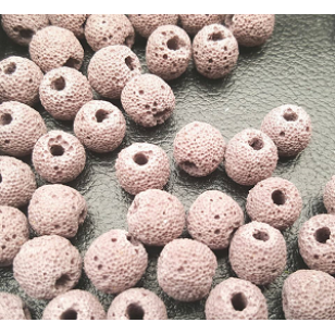 Kraal Lava Steen 10mm Roze
