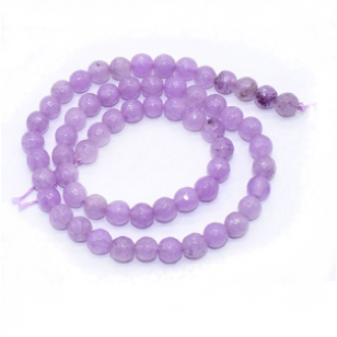 Kralen Agate Facet Lila 8mm