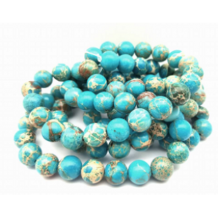 Kralen Jasper Turkoois 10mm