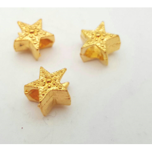 Kraal Ster Goud 10mm
