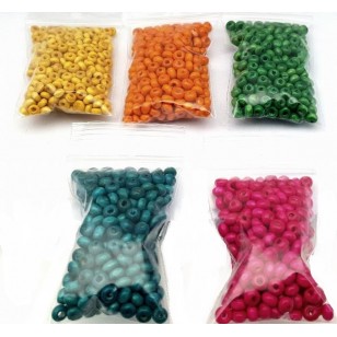 Rocailles Houten kralen 3x4mm