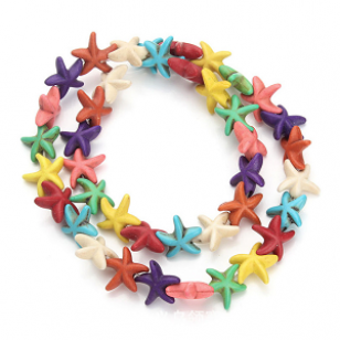 Kralen Howliet Zeester Mix