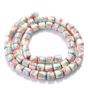 Kralen Polymeer Bloem #10