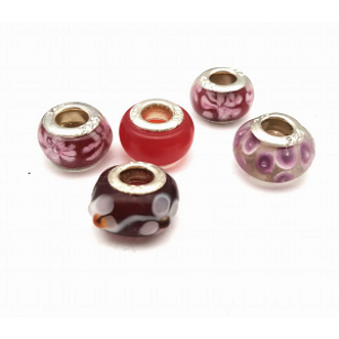 Lampwork kralen 5 stuks  #4