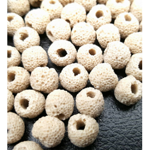 Kraal Lava Steen 10mm Ivory