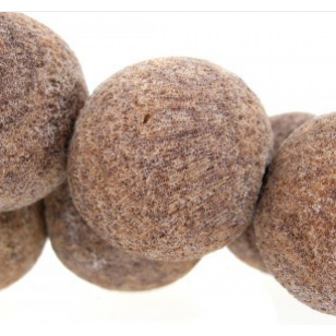 Kraal Lavasteen 20mm Bruin
