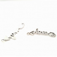 Tusssenstuk Love Pijl 40x6mm