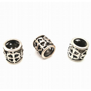 Kraal groot gat - Klavertje - Tube