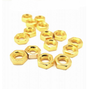Kraal Moer 9x4mm goud