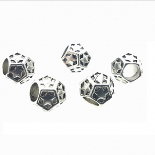 Kraal 11x9mm Ster Hexagonaal
