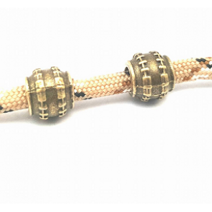 Kraal Brons 10x10mm 