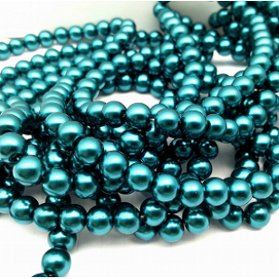 Kralen Glas Parels Peacock 8mm