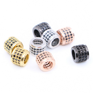 Kraal Rond Zirkonia 6x7mm