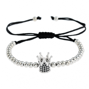 Kraal-Zirkonia-Kroon-Zilver