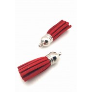 Kwastje Suede Bordeaux