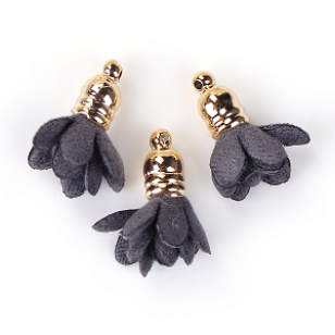 Bloem-Hanger-Suede-Grijs