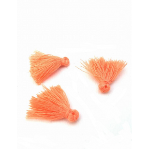Kwastje 3.5 cm  - Coral/Orange