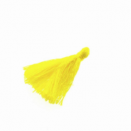 Kwastje-3cm-geel