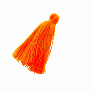 Kwastje-2.5cm-Neon-oranje