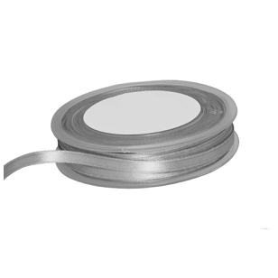 Satijn Lint Grijs 6mm