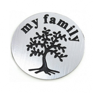 Locket Disc-My Family-rvs